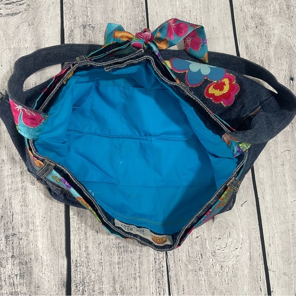 HANDMADE REPURPOSED JEANS PURSE - Picture 3 of 7